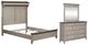 Liberty Furniture Ivy Hollow 3-Piece Dusty Taupe/Weathered Linen Queen Mantel Bedroom Set-0