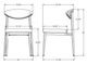 Amisco Customizable Wilbur Dining Side Chair-2