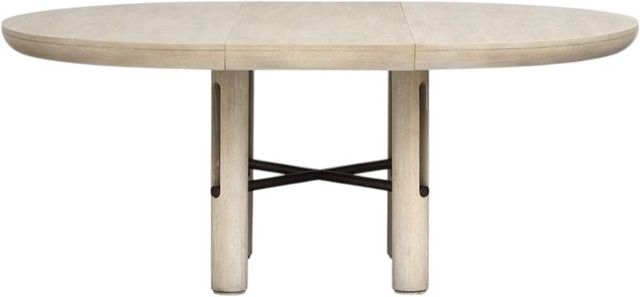 Magnussen Home® Sunset Cove Sanibel Brown Round Dining Table-3