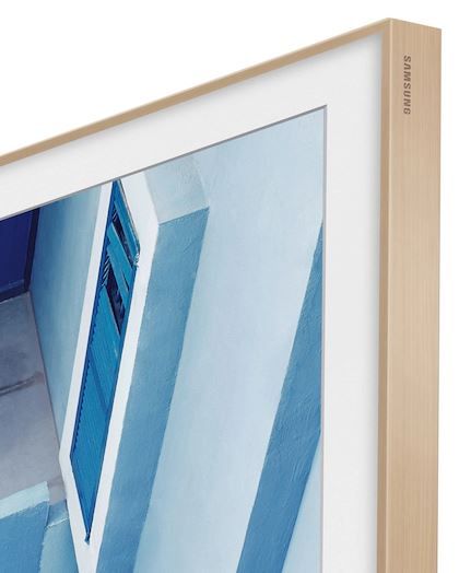 Samsung The Frame 75" Beige Customizable Bezel-2