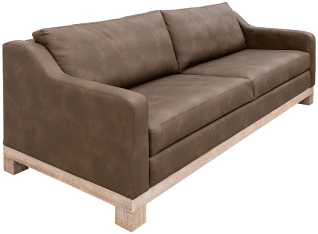 International Furniture Direct Samba Dark Chocolate/Sand Drift Sofa-0