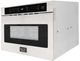 Kucht Professional 24" Stainless Steel Built In Microwave Drawer-2