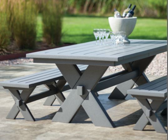 Seaside Casual Sonoma Gathering Table-1