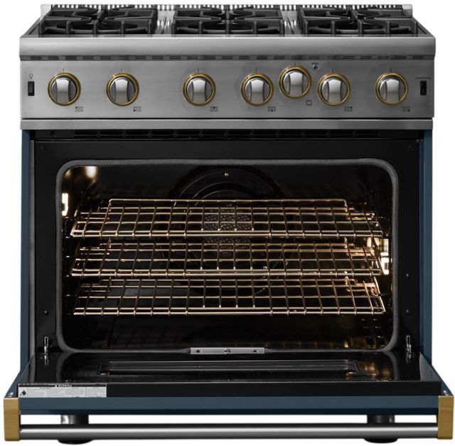 Viking® 5 Series 36" Squall Liquid Propane Pro Style Gas Range-1