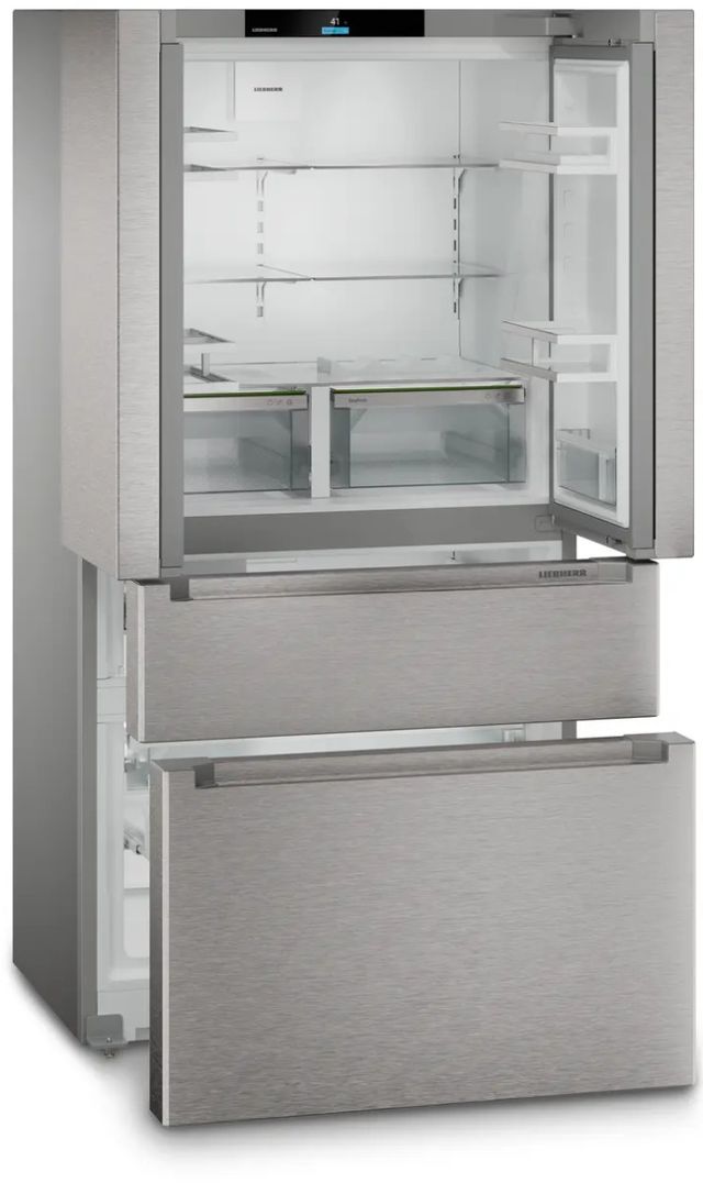 Liebherr 36" 20.7 Cu. Ft. Stainless Steel Counter Depth French Door Refrigerator-4