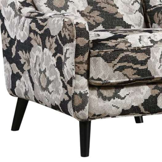 Fusion Furniture Argo Ash Black/Gray/White Accent Chair-1