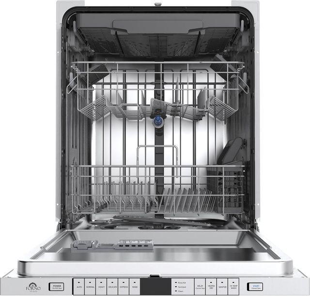 FORNO® Rivestito Series Alta Qualita 24" Panel Ready Top Control Built-In Dishwasher -1