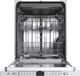FORNO® Rivestito Series Alta Qualita 24" Panel Ready Top Control Built-In Dishwasher -1
