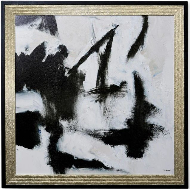 Stylecraft Ships Passing in the Night Black/White Wall Art-0