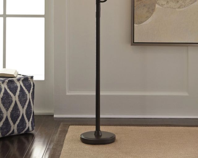 Signature Design by Ashley® Jaak Bronze Metal Floor Lamp-2