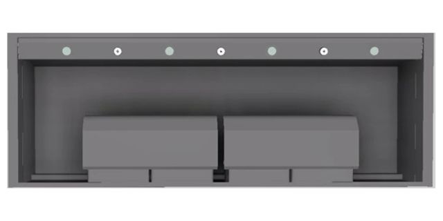Vent-A-Hood® Designer Series 66" Gunsmoke Wall Mounted Range Hood-1
