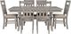 Powell® Turino 7-Piece Weathered Gray Dining Set-1