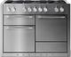 AGA™ Mercury 48" Stainless Steel Pro Style Dual Fuel Range-0