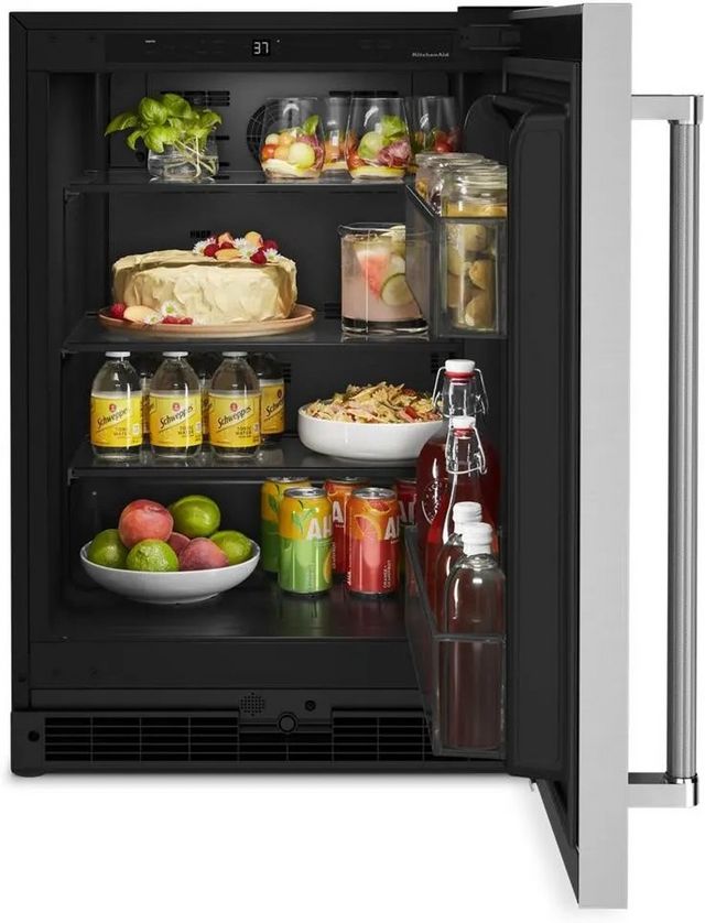 KitchenAid® 5.0 Cu. Ft. Stainless Steel Under the Counter Refrigerator-8