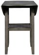 New Classic® Home Furnishings Gia 3-Piece Gray Drop Leaf Counter Height Dining Set-4
