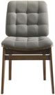 Coaster® Redbridge 2-Piece Gray/Walnut Dining Side Chair Set-4