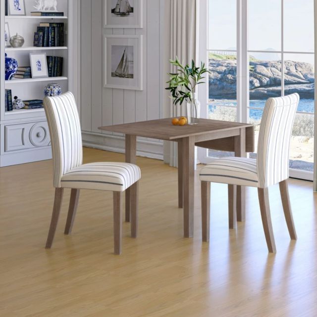 Jofran Inc. Eastern Tides Bisque Dining Chair-1