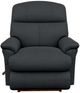 La-Z-Boy® Reed Blueberry Leather Manual Rocking Recliner-1