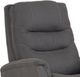HomeStretch Genesis Denim Manual Swivel Glider Recliner-1