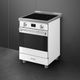 Smeg Professional 24" Matte White Pro Style Induction Range-3