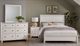 Vaughan-Bassett Fundamentals White King Panel Bed-1