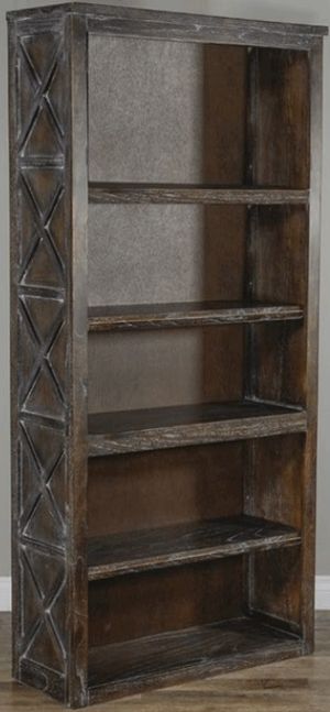 Farmhouse Merlot 75" Bookcase