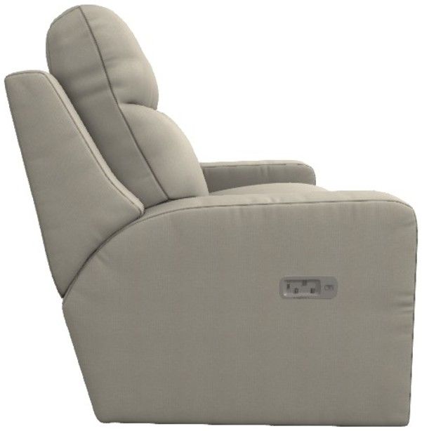 La-Z-Boy® Emmons Natural Power Reclining Loveseat with Headrest and Lumbar-3