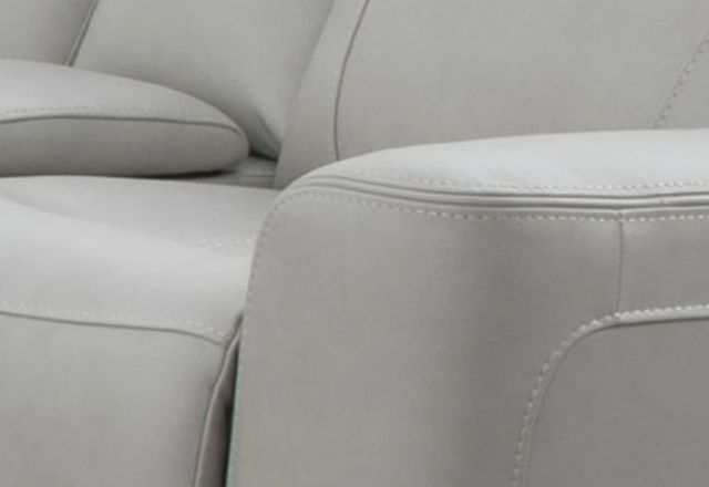 Parker House® Calgary Stone Power Reclining Console Loveseat-1