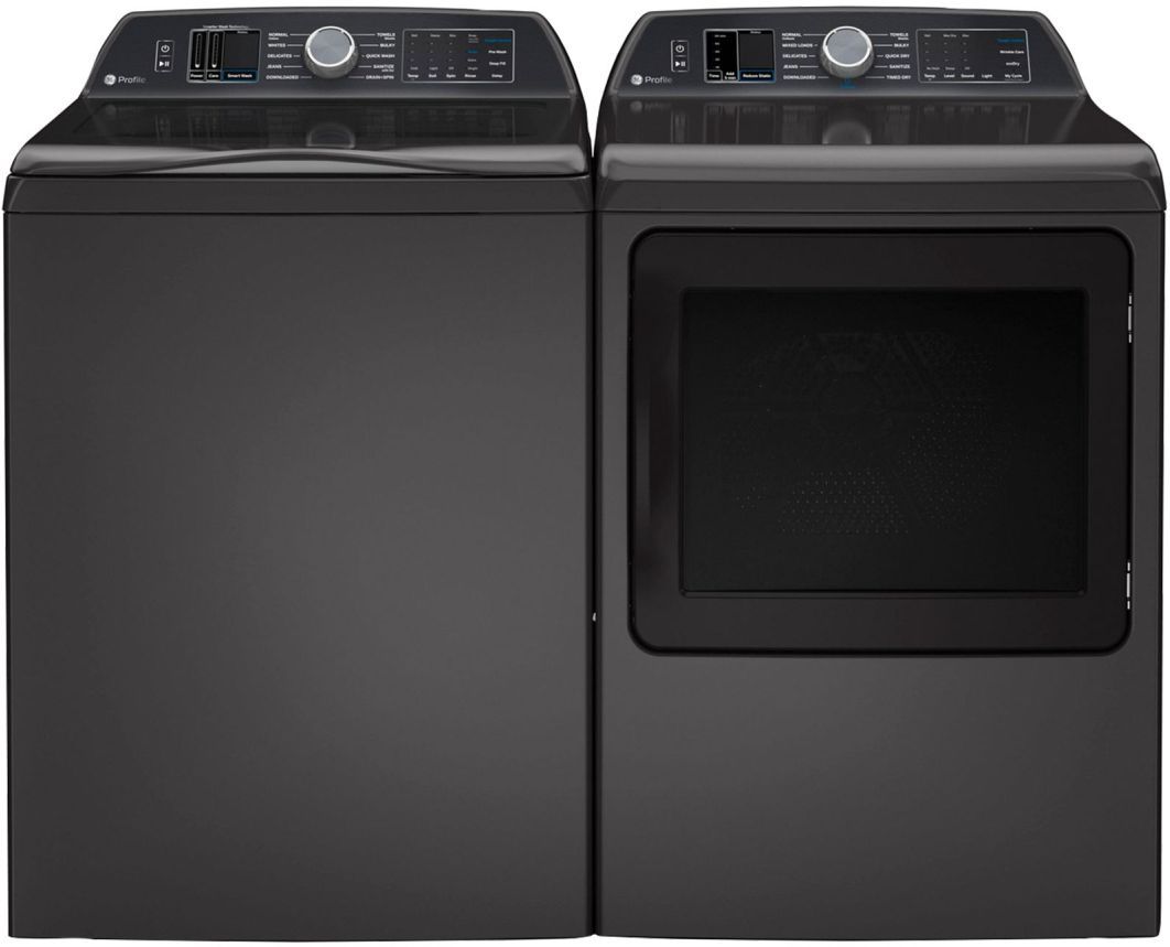 GE Profile™ Diamond Gray Laundry Pair