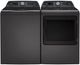 GE Profile™ Diamond Gray Top Load Washer & Electric Dryer Laundry Pair-0