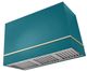 AGA Loge 48" Salcombe Blue Wall Mounted Range Hood with Brushed Nickel Trim-0