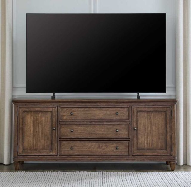 Liberty Furniture Harrison Heights Sienna 76" TV Console-1