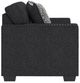 Benchcraft® Jasmine Peaks Coal Loveseat-2
