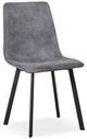 Mazin Furniture Memphis Gray Side Dining Chair-0