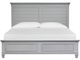 Magnussen Home® Charleston Harbor Gray Queen Panel Headboard-1