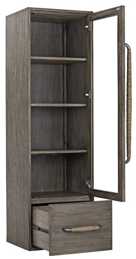 YHD Exposure Ash Gray Small Right Cabinet-3