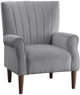 Mazin Furniture Urielle Dark Gray Upholstered Accent Chair-0