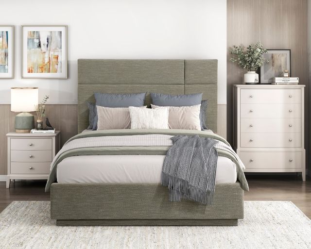 Homelegance® Paola Forest Green Full Platform Bed-1