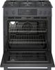 Bosch® 800 Series 30" Black Stainless Steel Slide In Gas Range-1