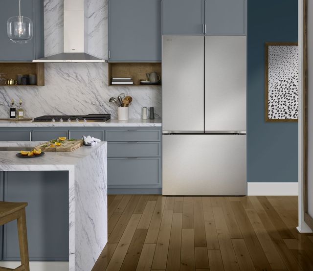 LG 36" Counter Depth French Door Refrigerator LG 36" 25.1 Cu. Ft. PrintProof™ Stainless Steel Counter Depth French Door Refrigerator