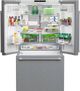 Beko 36 in. 20.5 Cu. Ft. Fingerprint-Free Stainless Steel Counter Depth French Door Refrigerator-2