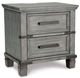 Signature Design by Ashley® Russelyn 5-Piece Gray California King Storage Bed Set-4
