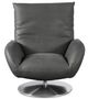 Bassett® Furniture Ranlo Graphite Swivel Arm Chair-1