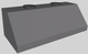Vent-A-Hood® 54" Gunsmoke Wall Mounted Range Hood-2