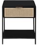 Coaster® Amherst Black Side Table with Drawer-2