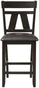 Liberty Furniture Lawson Dark Espresso Splat Back Counter Chair-1