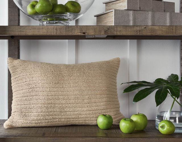 Signature Design by Ashley® Abreyah Tan Throw Pillow-3