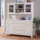 American Woodcrafters 6510 Cottage Traditions Clean White Traditions Hutch-2