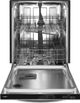 Whirlpool® 24" Fingerprint Resistant Stainless Steel Built In Dishwasher with AI Intelligent Wash and Tall Top Rack-1