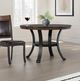 Powell® Franklin Brown Dining Table with Black Base-1